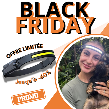 Lumigoo PRO | Lampe frontale LED 230° n°1 en France