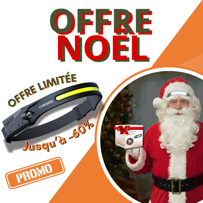 Lumigoo PRO | Lampe frontale LED 230° n°1 en France